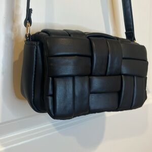 Primark padded mini cross body black